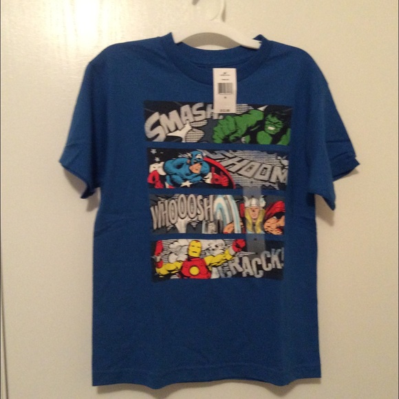NWT Youth Marvel T-Shirt Size M - Picture 2 of 4